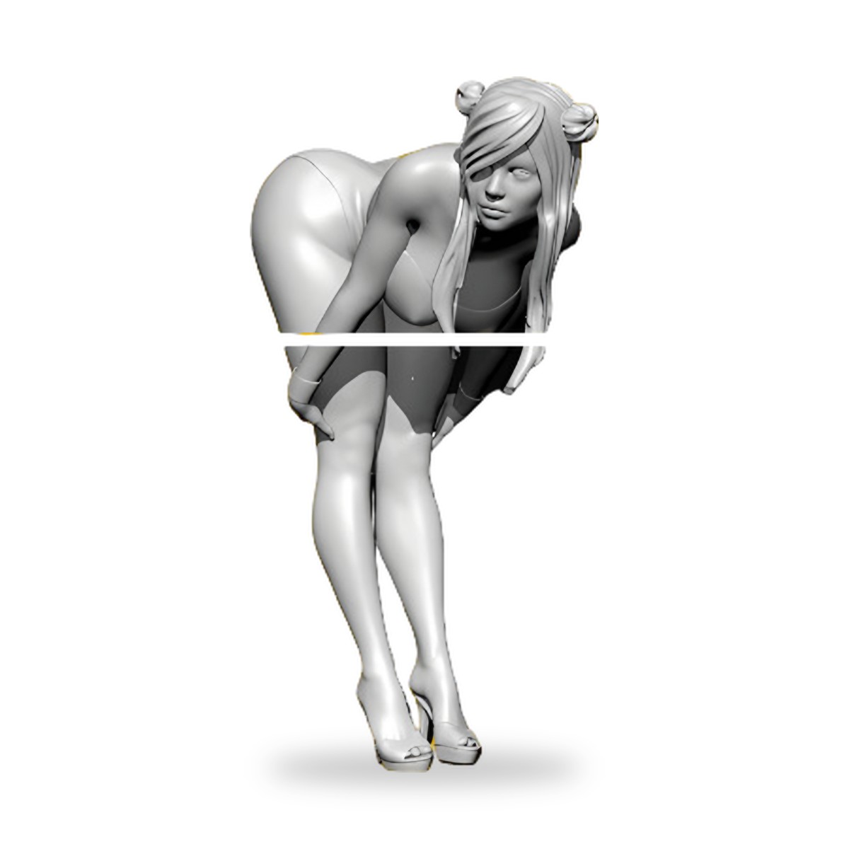 1/35 Pin-Up Glamour Show Girl Resin Figure Kit - view 2