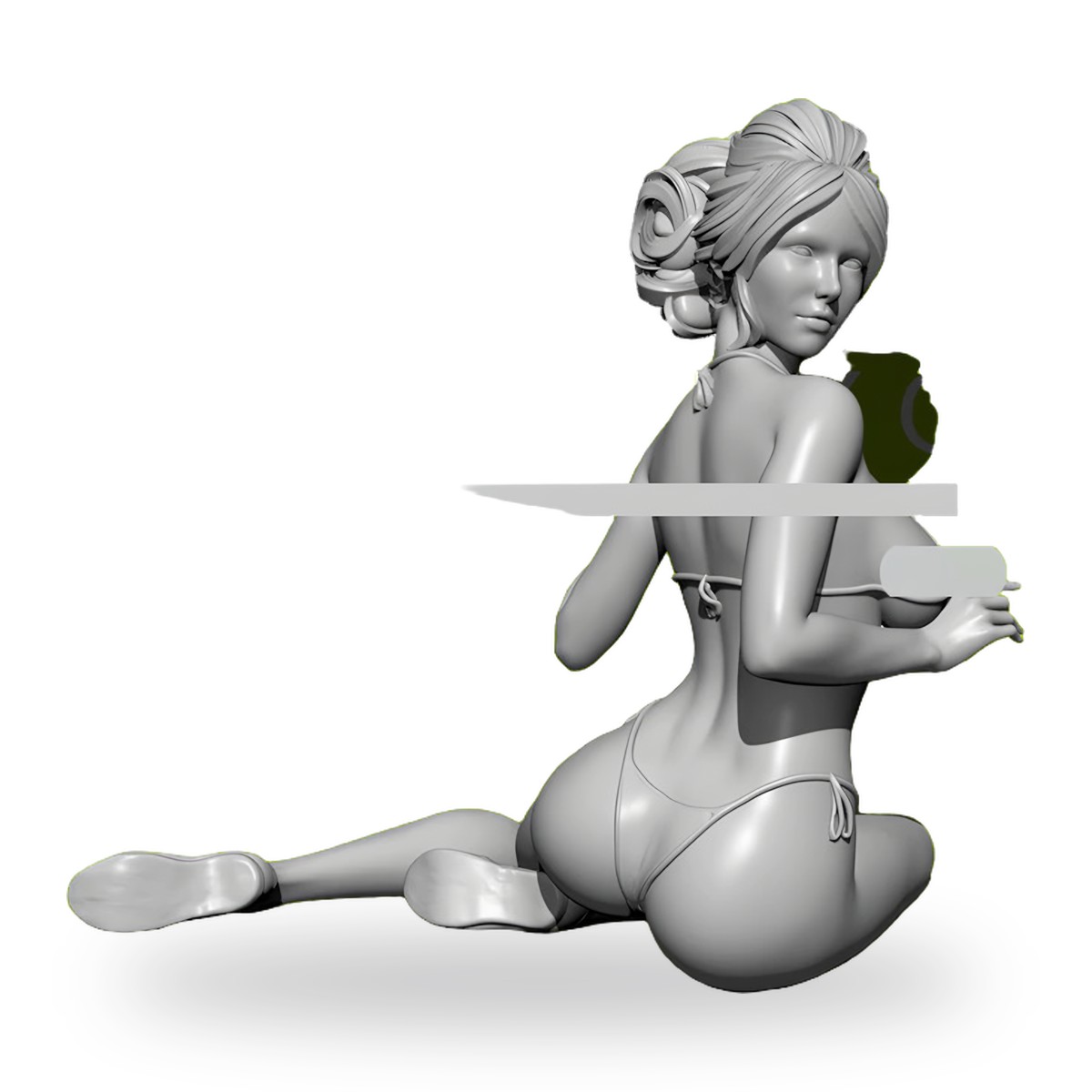 1/35 Pin-Up Glamour Show Girl Resin Figure Kit - view 2