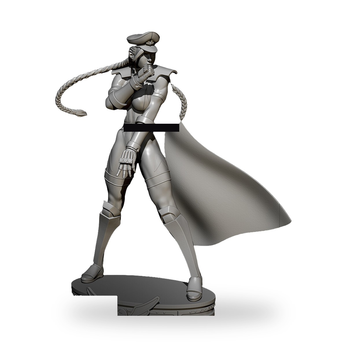 1/24 Street Hand Combat Fighter Officer Resin Figure Kit - view 2