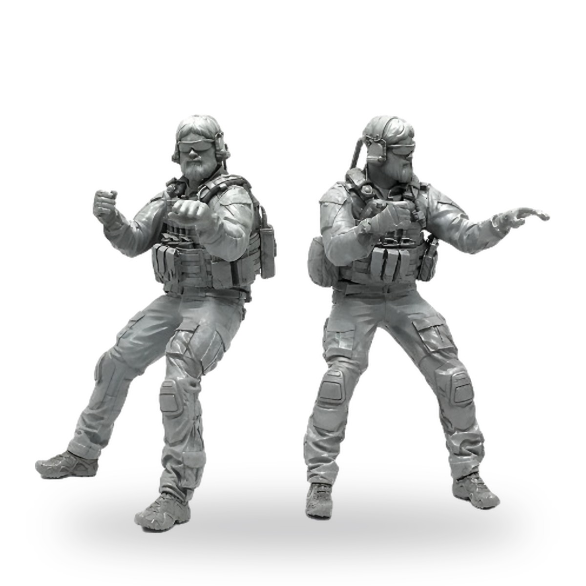 1/35 US Modern Army Driver Resin Figure Kit - view 2