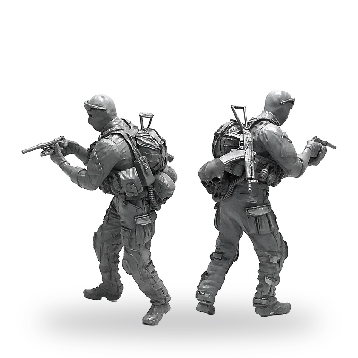 1/35 Modern Military Soldier Ground Operation Resin Figure Kit - view 2