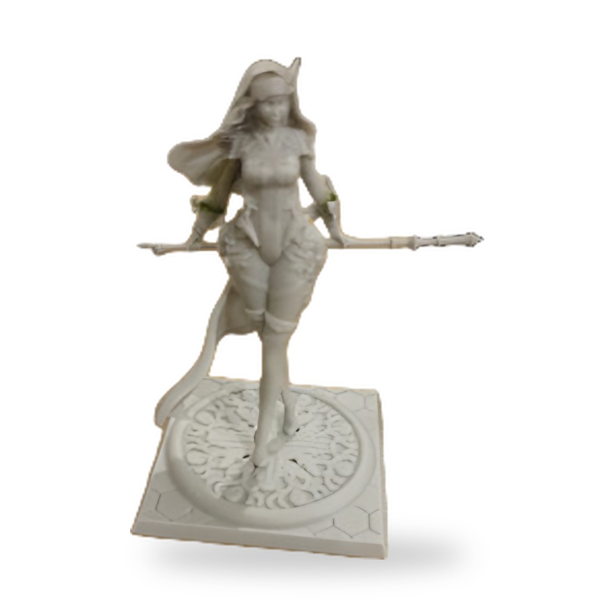 1/24 Witch Nun Mage Magic Resin Figure Kit - view 2