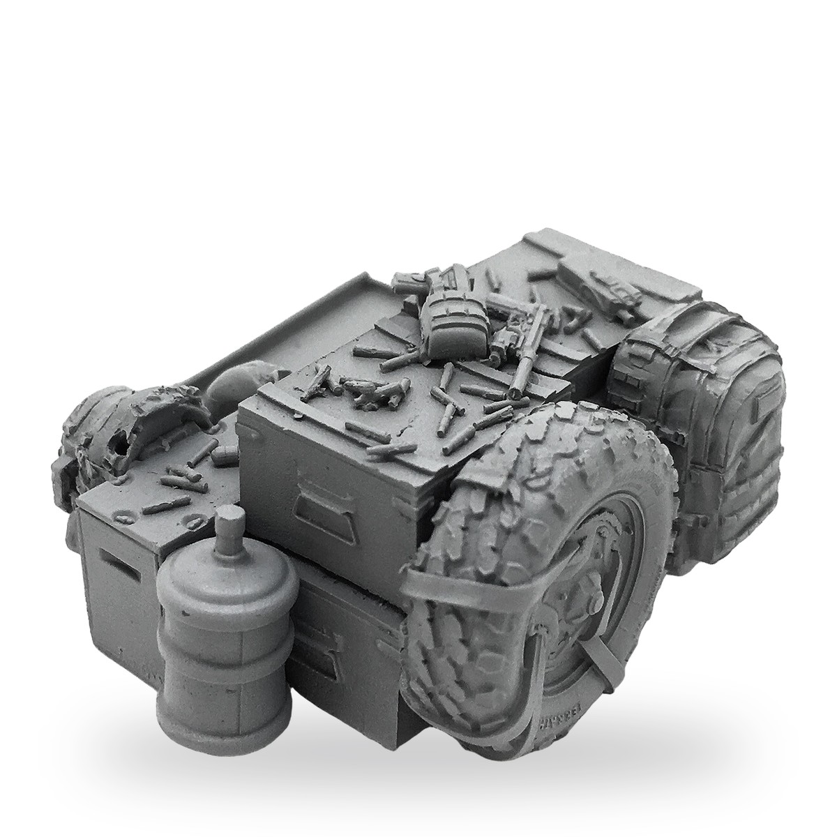 1/35 Military Base Gear Ammunition Diorama Resin Figure Kit - view 2