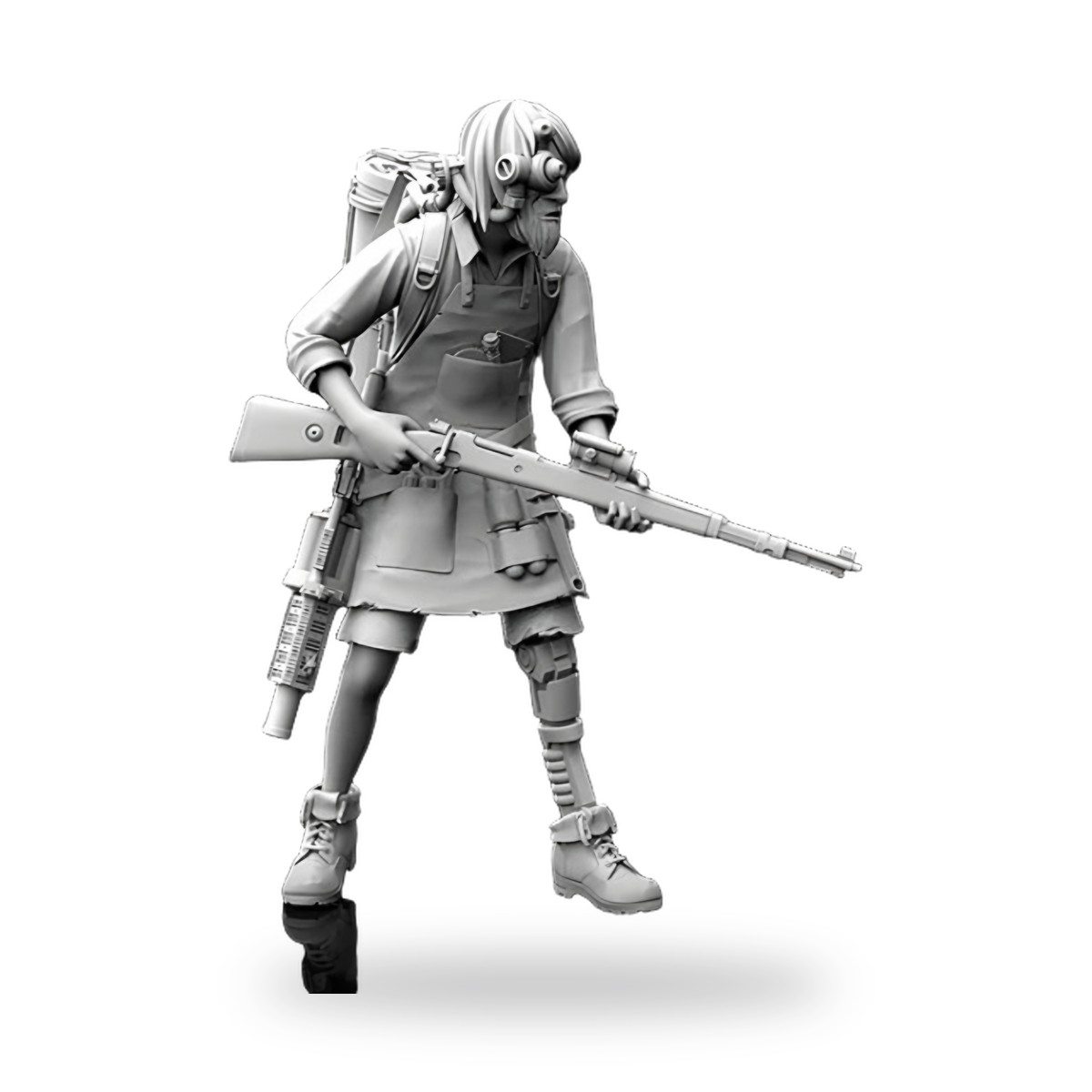 1/35 US Special Forces Rifleman Night Vision Resin Figure Kit - view 2