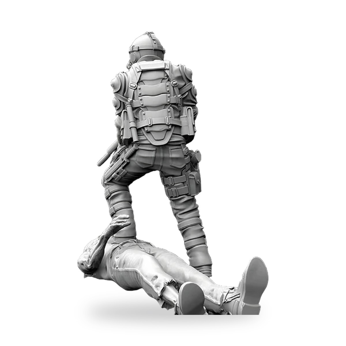 1/35 Modern Active Duty Rifleman Resin Figure Kit - view 2