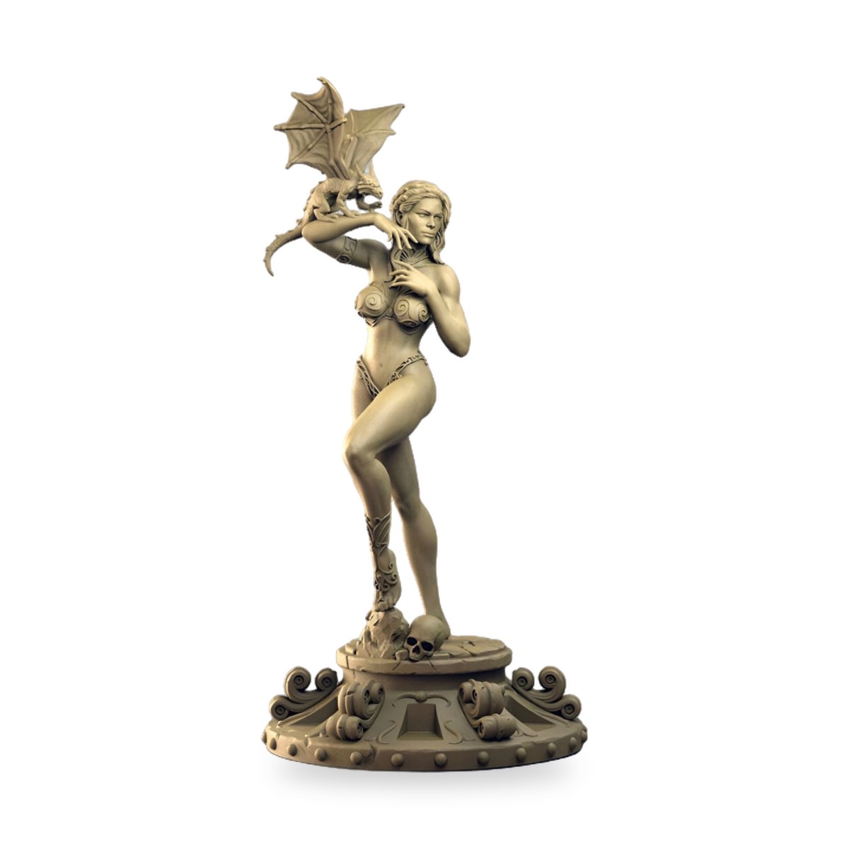 1/24 Fantasy Queen Mother of Dragons Resin Figure Kit - view 2