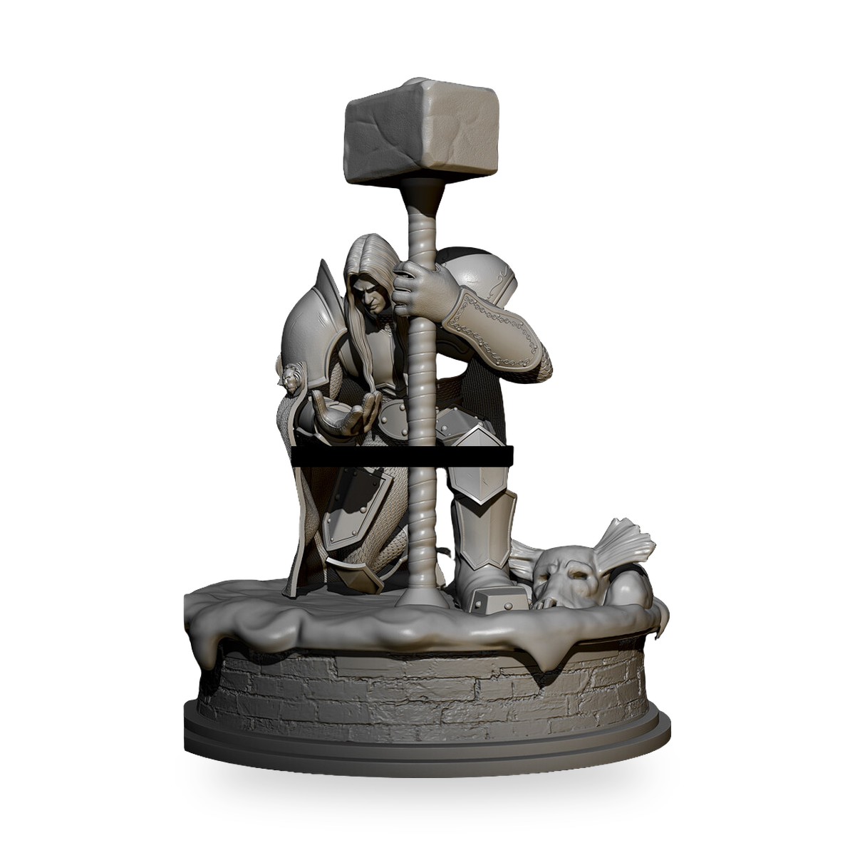 1/24 Great Knight Kingdom Fantasy GK Resin Figure Kit - view 2