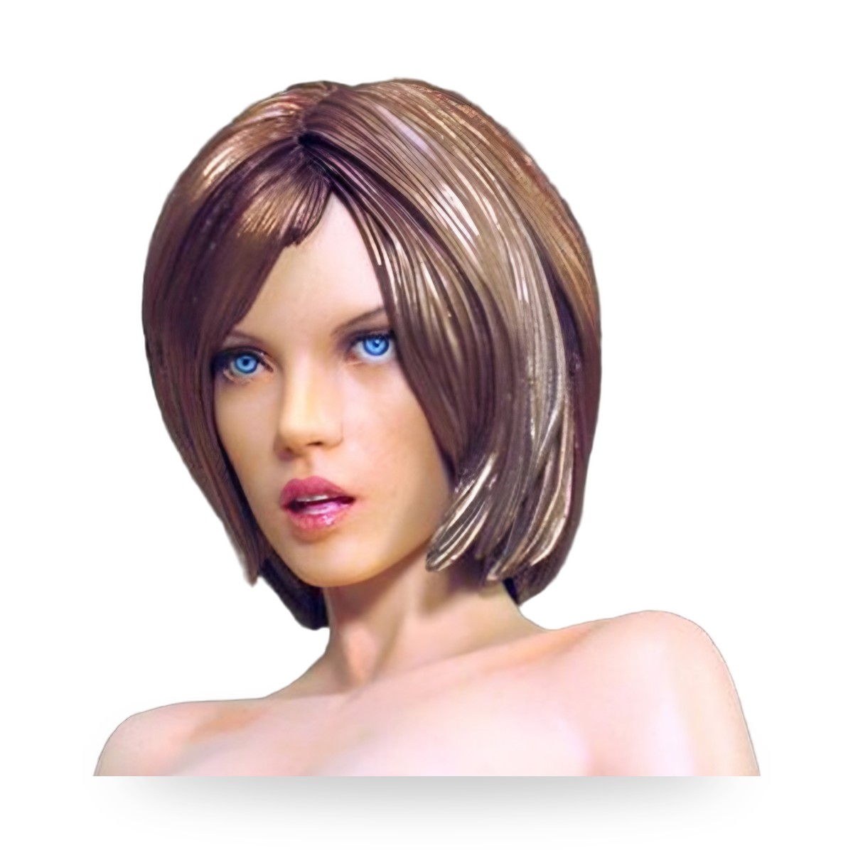 Pin-Up Girl Bust Resin Figure Kit Scale 1/6 Model - view 2