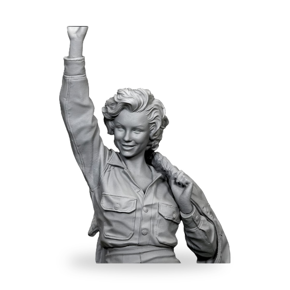 1/35 Classic American Beauty Pin-Up Resin Figure Kit - view 3