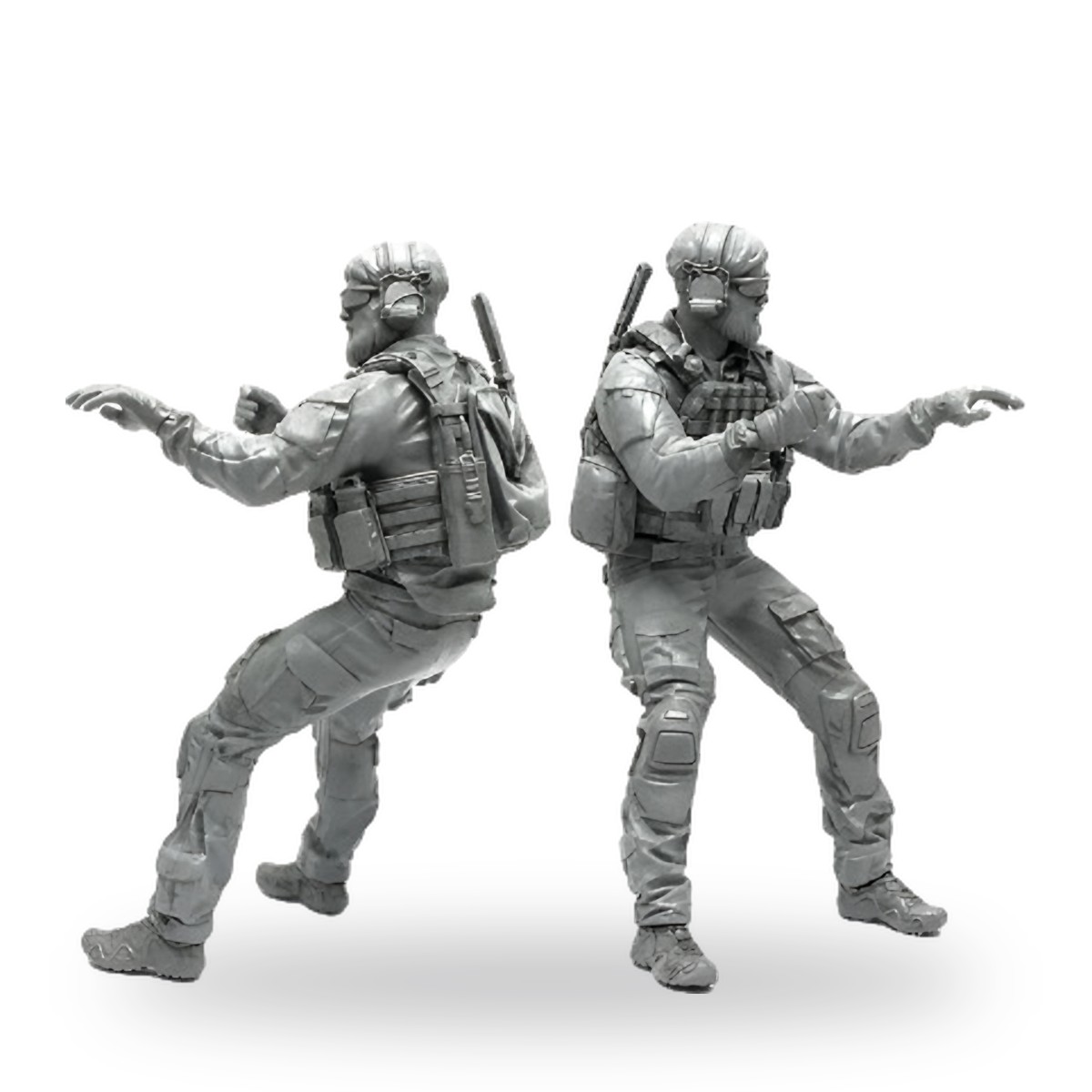 1/35 US Modern Army Driver Resin Figure Kit - view 3