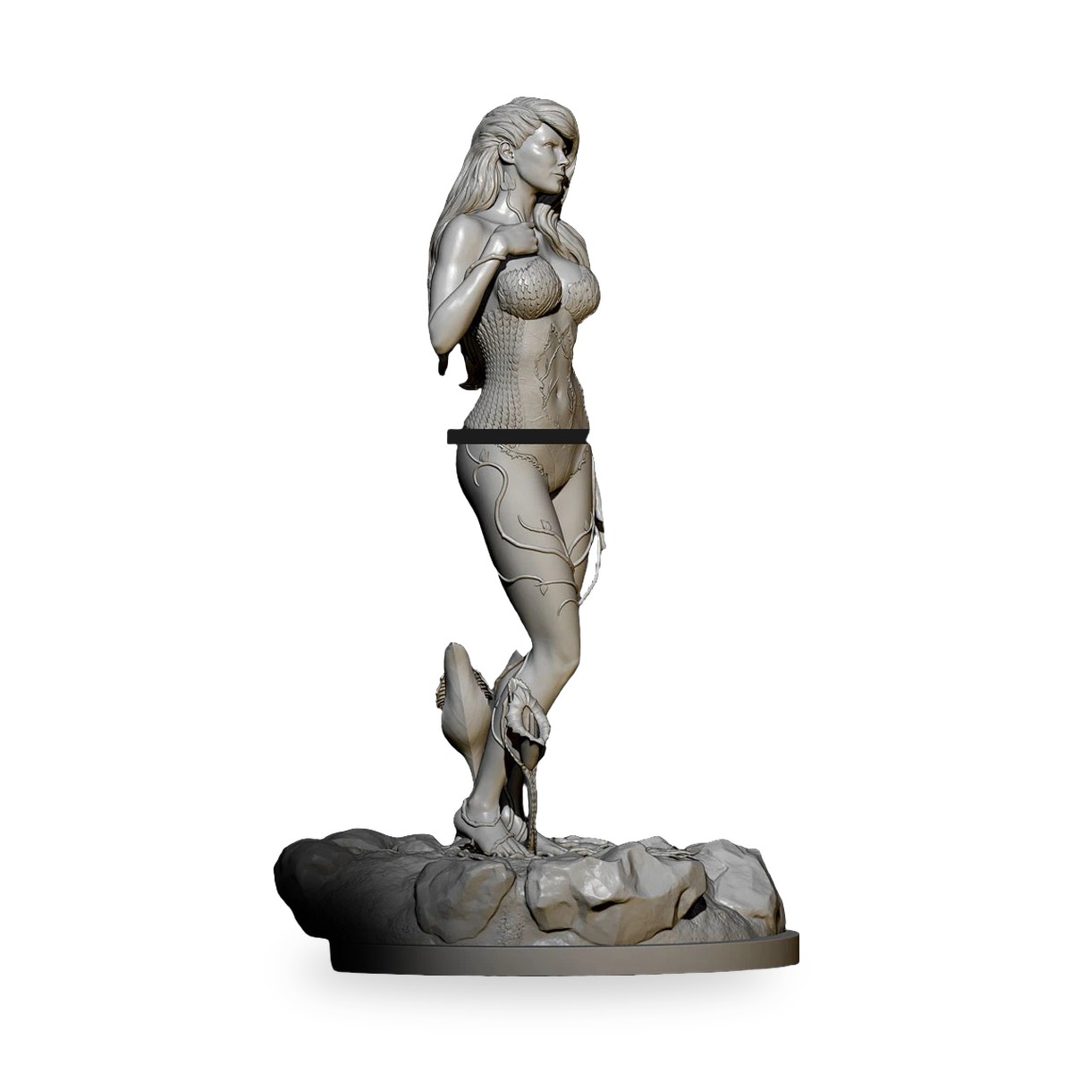 1/24 Poison Ivy Villain Resin Figure Kit - view 4