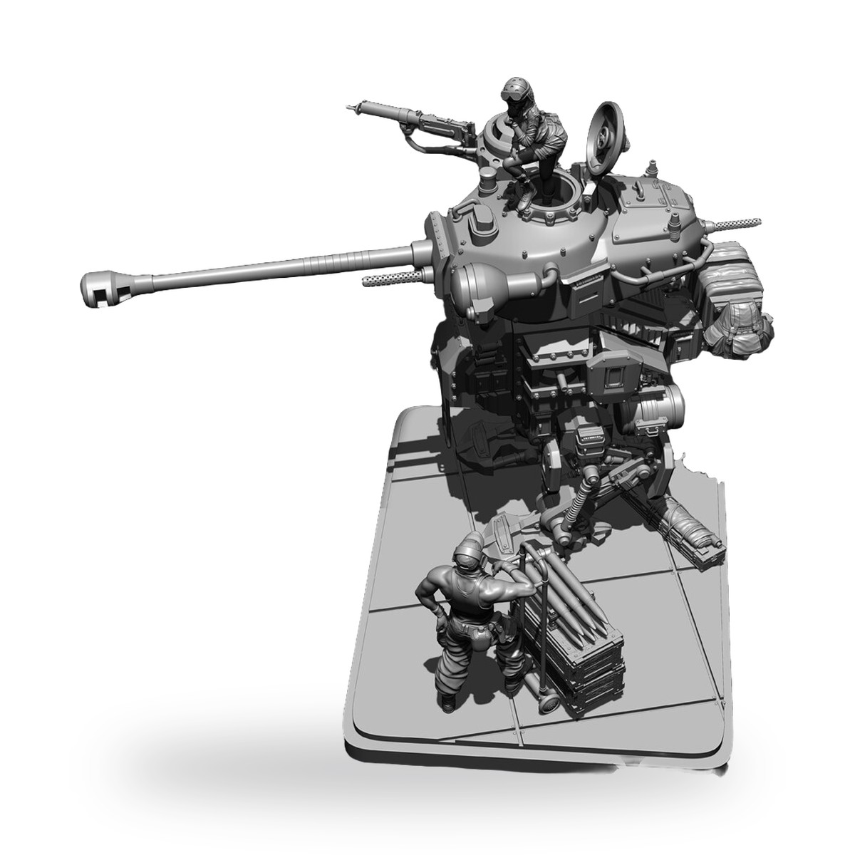 1/35 Modern Military Duo Resin Figure Kit Unpainted - view 4