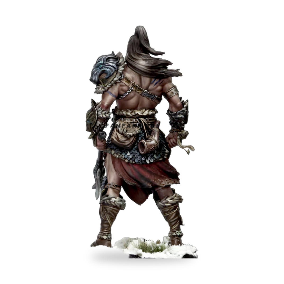 1/24 Nordic Dragon Slayer Berserker Resin Figure Kit - view 4