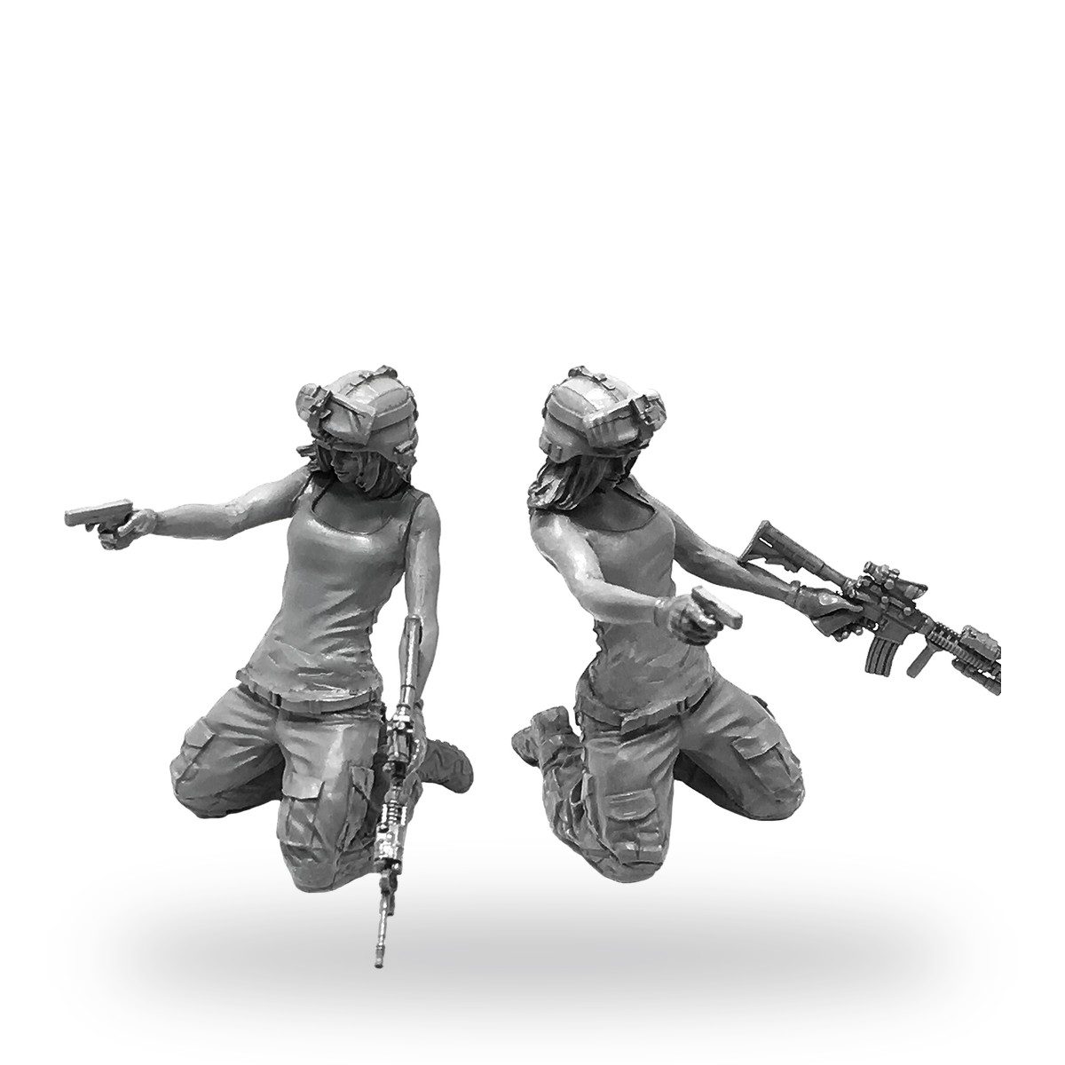 1/35 US Female Soldier Operation Crossfire Resin Figure Kit - view 5