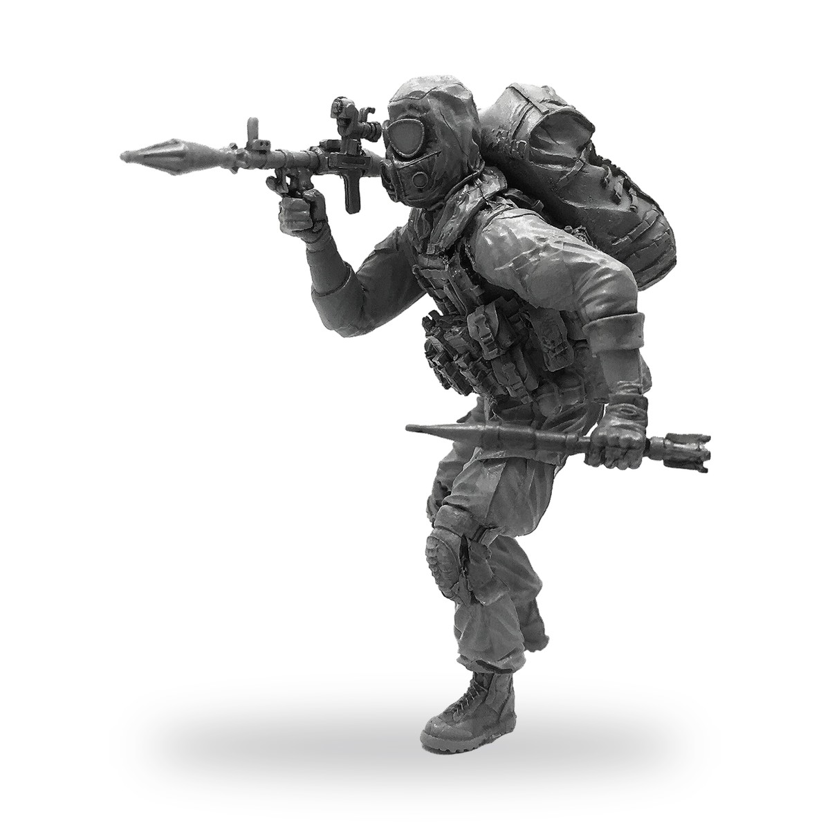 1/35 Special Forces Soldier RPG Rocket Launcher Resin Figure Kit - view 4