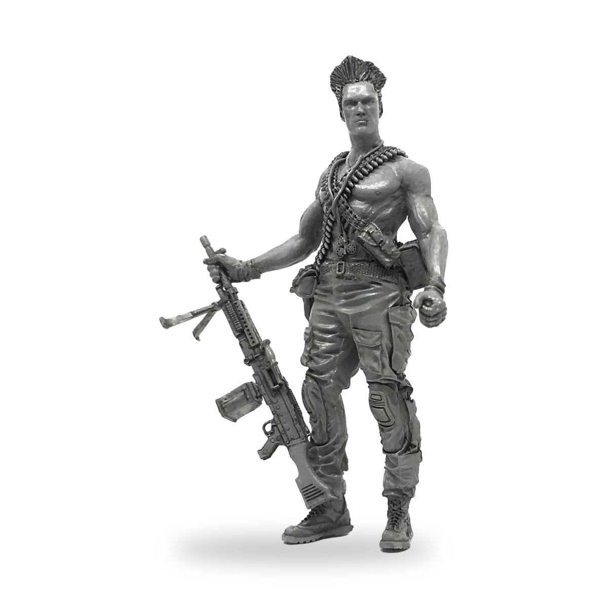 1/35 Modern Soldier Bandolier Ammo Machine Gun Resin Figure Kit - view 4