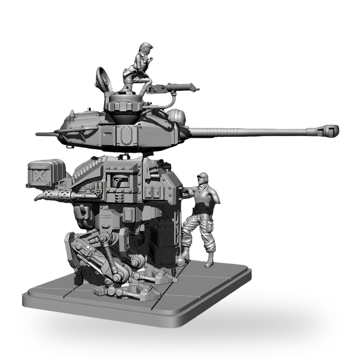 1/35 Modern Military Duo Resin Figure Kit Unpainted - view 5