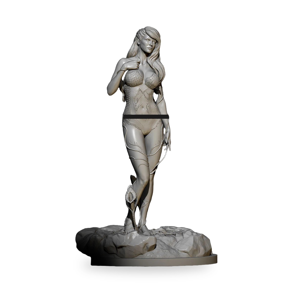 1/24 Poison Ivy Villain Resin Figure Kit - view 6