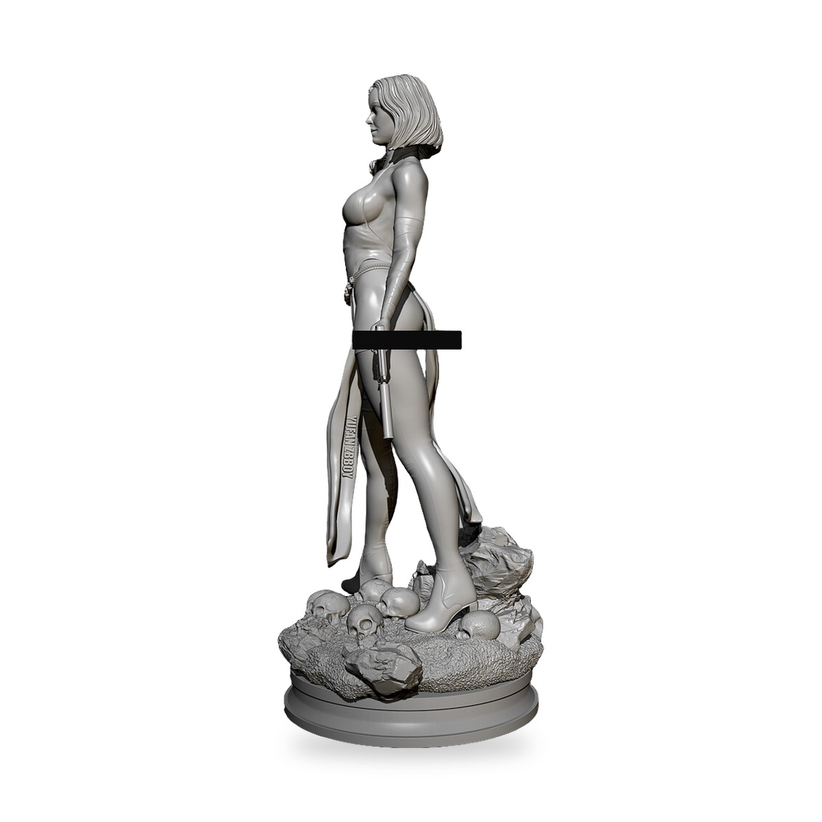 1/24 Female Assassin Spy Resin Figure Kit Unpainted - view 4