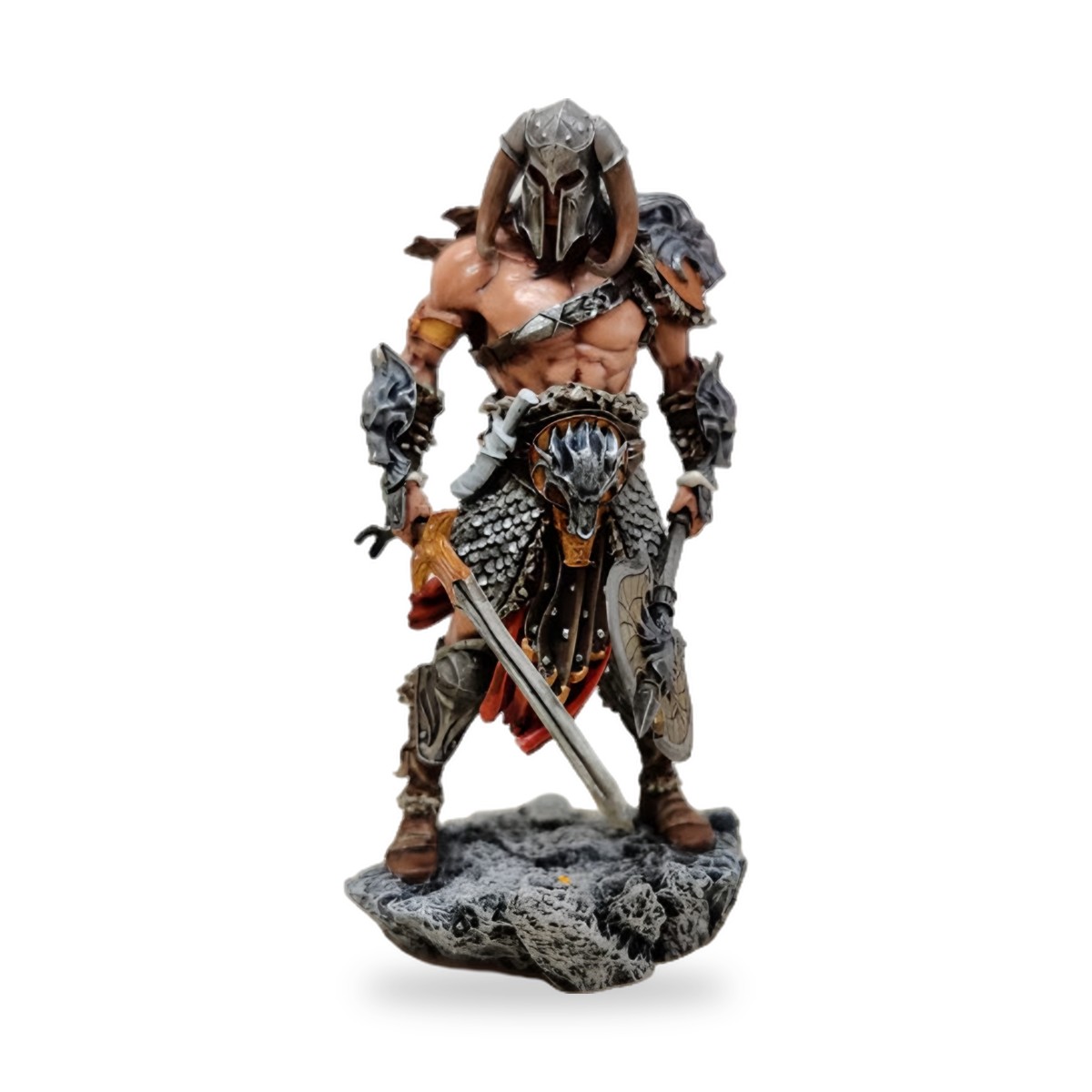 1/24 Nordic Dragon Slayer Berserker Resin Figure Kit - view 5