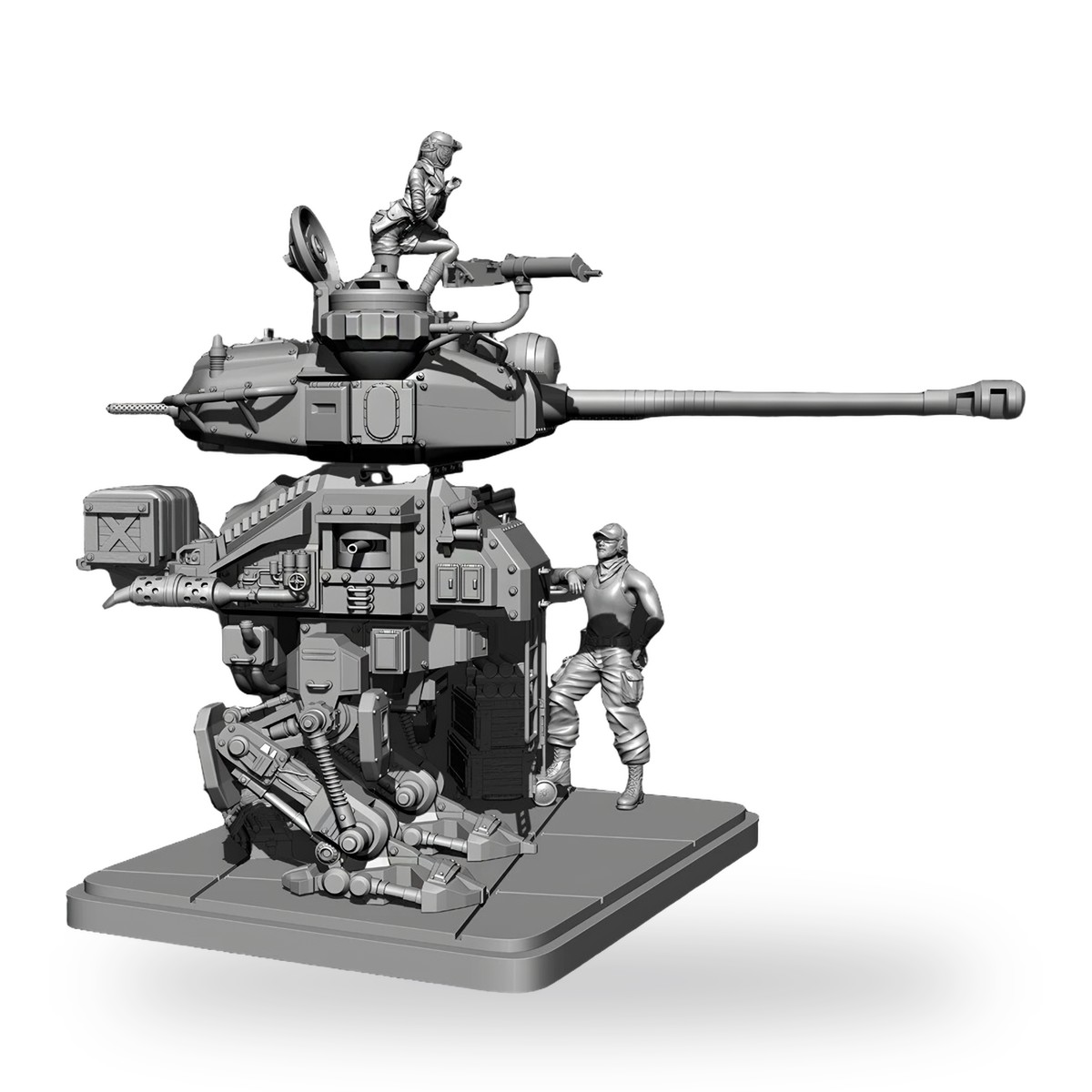 1/35 Modern Military Duo Resin Figure Kit Unpainted - view 6