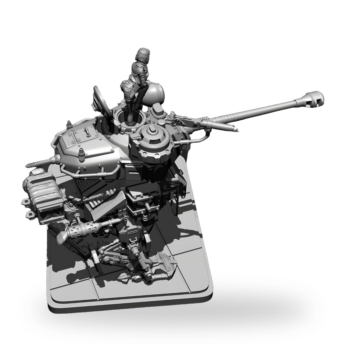 1/35 Modern Military Duo Resin Figure Kit Unpainted - view 7