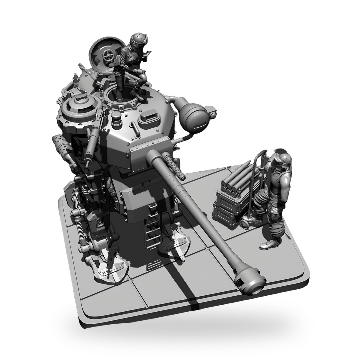 1/35 Modern Military Duo Resin Figure Kit Unpainted - view 9